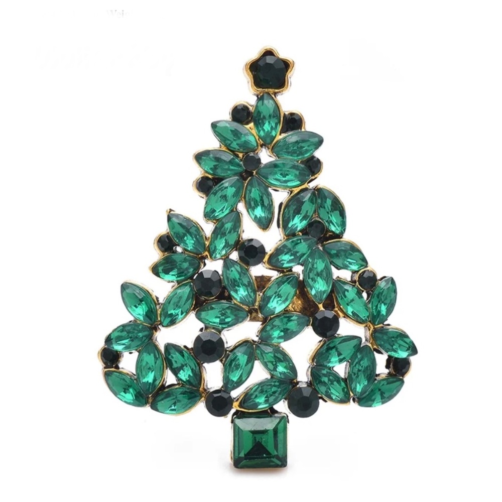 ❤️ Christmas Tree Brooch Pins
